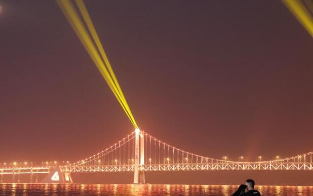 All 83 new street lights in Dalian Changxing Island have been installed