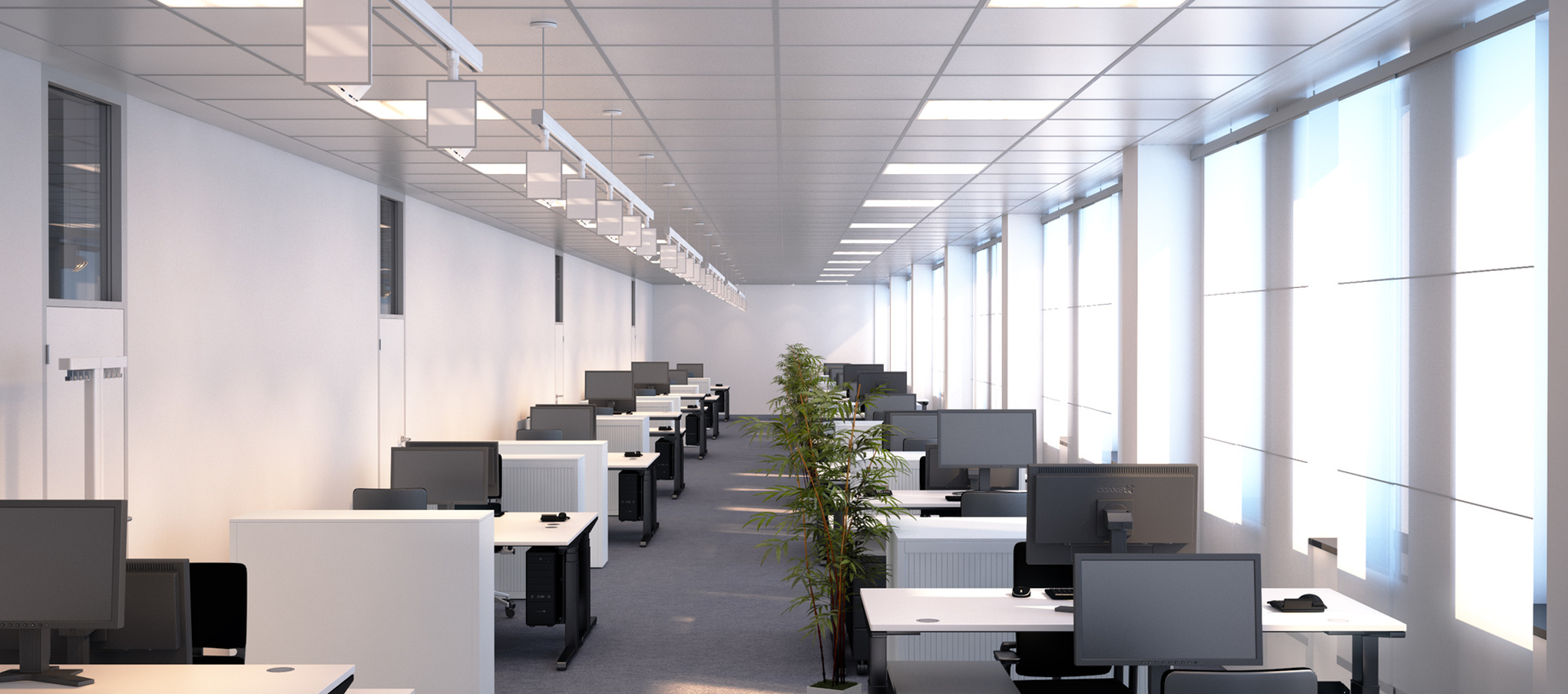 Office space requirements for LED lighting