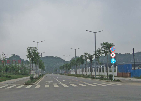Sichuan Meishan antique-style smart LED street lights are favored by citizens