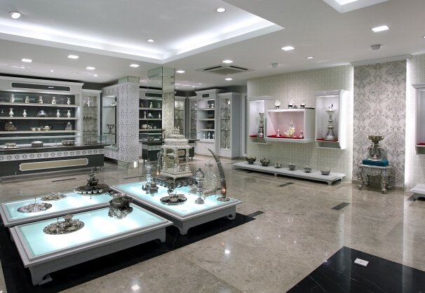 The jewelry store dedicated LED lighting design